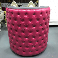 Meubles de salon de beauté, nouveau style, moderne, en rose, comptoir pour salon de beauté, en promotion