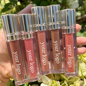 Logo Personnalisé Rouge à Lèvres Liquide Mat Vegan Nude Imperméable Longue Durée Marque Privée - Product Image 1