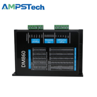 Controlador de Motor Paso a Paso AMPSTech 24-40VDC 7.2A DM860 para Motores Paso a Paso NEMA23 y NEMA34