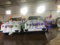 Modèle de voiture gonflable surdimensionné personnalisé pour l'affichage en salle d'exposition, ballon de voiture gonflable pour la promotion et la publicité d'événements