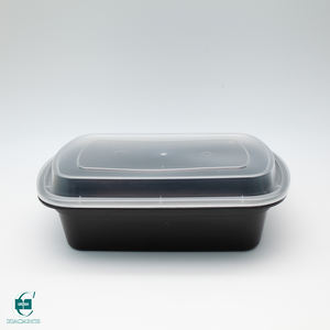 Boîte de conservation alimentaire en plastique PP jetable résistante Hacamy, compatible micro-ondes, avec couvercle hermétique, réutilisable, pour la préparation des repas, vente en gros - Product Image 5