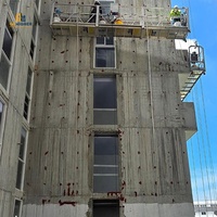 Plateforme suspendue en alliage d'aluminium ZLP630, échafaudage suspendu, gondole de construction pour la peinture des bâtiments de grande hauteur