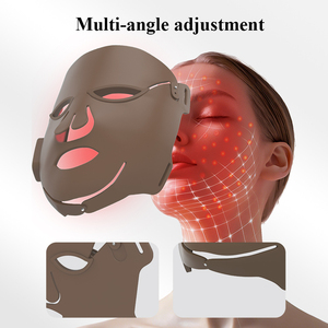 <span class=keywords><strong>Masque</strong></span> <span class=keywords><strong>LED</strong></span> sans fil 1072nm OEM ODM en silicone, <span class=keywords><strong>masque</strong></span> facial <span class=keywords><strong>LED</strong></span> infrarouge portable personnalisé pour usage domestique, beauté du <span class=keywords><strong>visage</strong></span> et de la tête - Product Image 4