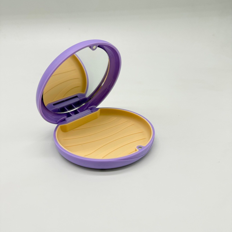Magnetic tooth box with mirror (purple)