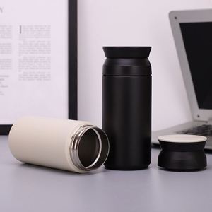 Square Souvenir Cup 350ml 500ml Vacuum Insulated <b>Thermos</b> Stainless Steel With Lid Anti-Fall Unbreakable - Product Image 4