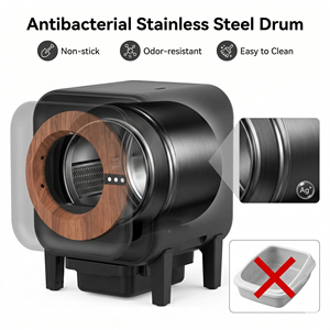 Arenero Inteligente para Gatos al por Mayor, Extra Grande, Totalmente Automático, Cuadrado, Fácil <span class=keywords><strong>de</strong></span> Limpiar, 70L, con Aire Fresco y Recogida <span class=keywords><strong>de</strong></span> Excrementos - Product Image 5