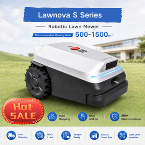 Lawnova Roboter-Rasenmäher für den Hausgebrauch Automatischer Mäher Zero-Turn-Roboter-Mäher mit NRTK+Vision-Navigation für 1000m² - Product Image 1