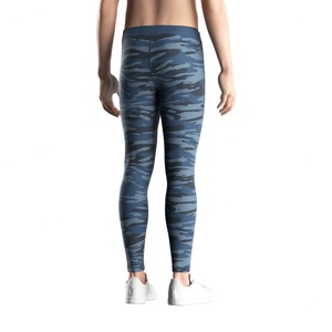 Pantalons de compression pour hommes, tissu respirant à haute élasticité, évacuation de l'humidité, coupe ergonomique pour la salle de sport et les arts martiaux - Product Image 4