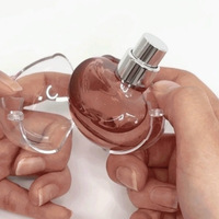 Flacon de parfum capillaire tendance style coréen, vaporisateur d'huile essentielle, porte-clés rechargeable, emballage personnalisé