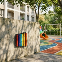 Popular Outdoor Kids Playground Amusement Equipment Musical Percussion Instrument