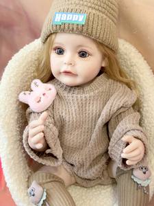 ล้างทําความสะอาดได้ Con Movimiento Dark เป็นสาว 45 ดูที่นี่ที่เคนยาวัวสีอ่อนตะกร้าขาวตุ๊กตาทารกเกิดใหม่ที่เล็กกว่า - Product Image 3