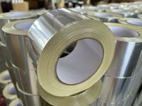 Ruban adhésif en aluminium résistant aux hautes températures, activé par l'eau, pour applications imperméables, anti-huile et ignifuges
