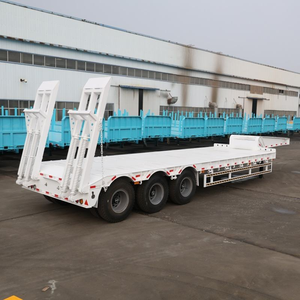 Semirremolque Hidráulico de Plataforma Baja de 1-2 Toneladas, 12.5x2.5x1.5m, Shandong Fengniao - Product Image 5