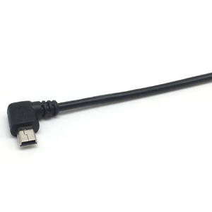 Bên Phải Góc <span class=keywords><strong>Mini</strong></span>-B Để USB Loại A Nữ Chỉnh Núi Cable - Product Image 2