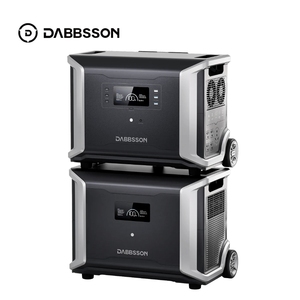 Dabbsson 3000W 6000W Extra Large Portable LiFePO4 <strong>Solar</strong> Power Station MPPT Car Charging External Battery-Off-Grid Energy System - Product Image 1