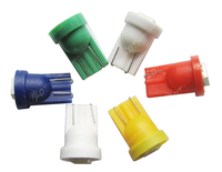 Autodragons #555 T10 192 168 194 1 SMD 5050 LED Arcade Flipper Ampoule Ambre Couleur AC/DC 6.3 Tension Non Ghosting