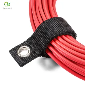 Correas de almacenamiento de cable de extensión ajustable OEM, colgador de mangueras de cable de garaje, correas, organizador de jardín