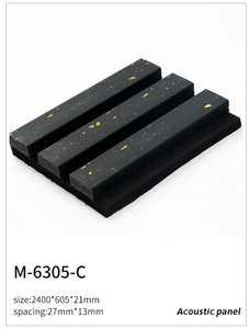 MDF Acoustic Bảng điều khiển khuếch tán tường cách âm slat sợi Gỗ Acoustic tấm - Product Image 2