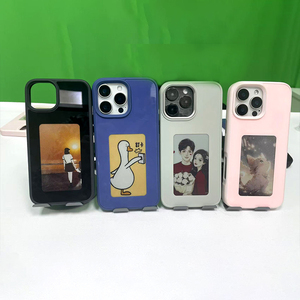 Ốp điện thoại <span class=keywords><strong>iPhone</strong></span> E Ink NFC, ốp điện thoại LED <span class=keywords><strong>4</strong></span> màu, bán buôn, vỏ PC cho <span class=keywords><strong>iPhone</strong></span> 16 15 NFC 14 Pro Max 13, ốp điện thoại thông minh tự thiết kế - Product Image 1