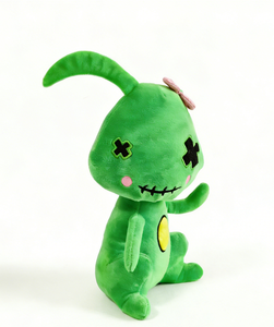 Schattig groen lelijk konijn knuffel pluche pluche pop voor kinderen verjaardagscadeau - Product Image 3