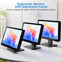 Monitor Táctil de 10.1 Pulgadas, Pantalla IPS 1024x600 para Raspberry Pi, HDMI, Altavoces Dobles Integrados y Funda Protectora Todo en Uno