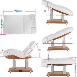 Lit <span class=keywords><strong>de</strong></span> <span class=keywords><strong>massage</strong></span> pour le corps <span class=keywords><strong>en</strong></span> <span class=keywords><strong>bois</strong></span>, dernier design, avec casier, équipement <span class=keywords><strong>de</strong></span> salon <span class=keywords><strong>de</strong></span> beauté électrique, - Product Image 3