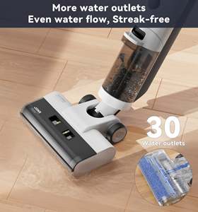 JONR ED12 Aspirateur sec et humide sans fil Fonction d'auto-nettoyage de filtration HEPA pour usage domestique extérieur voiture hôtel Brushless - Product Image 5