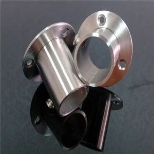 304ステンレス鋼フランジベース衣類ラック用カーテンロッド乾燥ラックDIYアクセサリー管状ブラケット直径19 22 25 32mm - Product Image 4