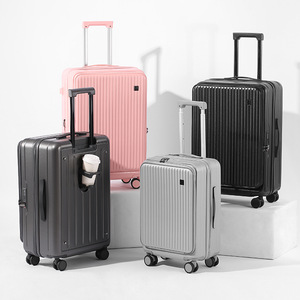 Valigia con Apertura Laterale 28 Pollici <span class=keywords><strong>Grande</strong></span> Capacità 20 Pollici Bagaglio a Mano con Serratura TSA Resistente agli Urti Durevole Leggera per Viaggi - Product Image 4