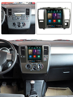 Autoradio pour Nissan Tiida 2004 à 2013, lecteur multimédia, écran Vertical, 2din, 4G LTE, Android 11, vidéo, DVD, IPS, DSP, GPS, sans DVD, pour voiture