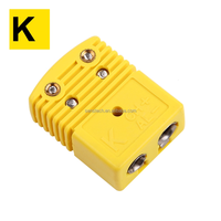 Sensor Termokopel Tipe K J T Film Tipis Pt100 Pt1000 Probe Suhu dengan Steker Termokopel 1200 ℃   Suhu