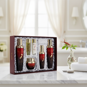 Ensemble de soins nourrissants pour la peau au ginseng rouge 3W CLINIC, soin du visage, anti-rides, cosmétique coréen K-beauty, fabriqué en Corée pour femmes - Product Image 3