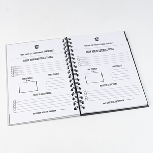 Tùy chỉnh xoắn ốc máy tính xách tay cho sinh viên <span class=keywords><strong>A4</strong></span> A5 B5 trường kế hoạch chương trình nghị sự <span class=keywords><strong>2025</strong></span> máy tính xách tay logo tùy chỉnh - Product Image 3