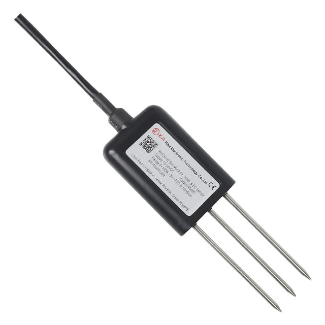 RK520-02 Smart Waterproof Digital 4-20mA RS485 Soil Moisture Temperature EC Probe Sensor for Irrigation