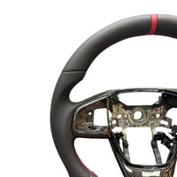 Volant sport à 3 branches en fibre de carbone avec écran LED de haute qualité, couleurs personnalisables pour la dixième génération, modèle YZ amélioré