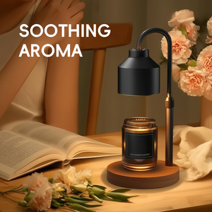 Metallic Lampshade Adjustable Luxury <strong>Candle</strong> Warmer Lamp for <strong>Large</strong> Jar <strong>Candles</strong> and Wax Melts - Product Image 4