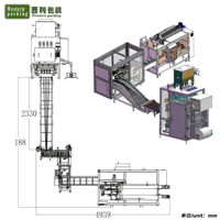 Machine d'emballage automatique de sachets et ligne de production de conditionnement en boîtes avec comptage