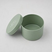 Boîte ronde en fer blanc mat vert menthe personnalisée, qualité alimentaire, pour emballage de matcha, bonbons, chocolat, jouets et cadeaux