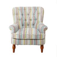 Guangzhou Fauteuil en cuir de haute qualité Tissu classique Style de loisirs pour le salon Chambre à coucher Hôtel et bar Chaise d'utilisation