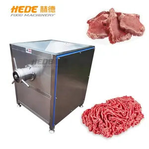 Picadora de carne de cerdo para uso comercial, 1300kg por hora, para salchichas, picadora, rebanadora, pescado, giratoria, China, OEM