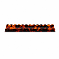Support et poussoir de Mahjong en acrylique doré à bords ondulés festonnés de 20 pouces, porte-pièces de Mahjong américain, accessoires de jeu personnalisés