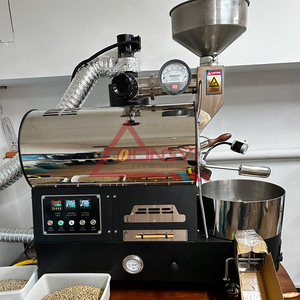 Torréfacteurs à café Dongyi 1 kg 2 kg, torréfacteur à café double tambour en acier inoxydable, connexion Bluetooth, application Artisan avec 1 an de garantie - Product Image 2