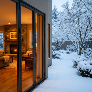 断熱アルミ製二枚折れ戸（風防等級6、低U値） - Product Image 3