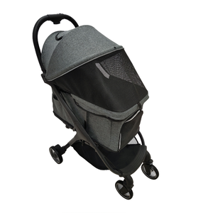 लक्जरी एल्यूमीनियम ट्यूब पालतू एक हाथ तह, सुरक्षा रस्सियों, बड़े भंडारण के साथ - Product Image 6