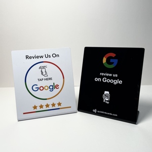 Carte de commentaires numérique intelligente pour la croissance des entreprises, technologie NFC, support de commentaires Google à toucher - Product Image 1