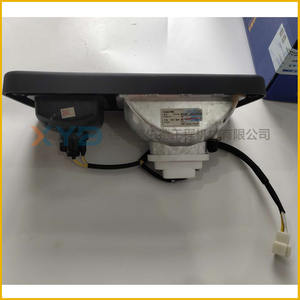 Pour XCMG Original 24V Phare combiné droit avec petite roue en acier double XD133 XP163 XGGD08R-24G Pompe à engrenages Boulon et tuyau - Product Image 3