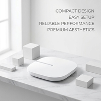 AX3000 WiFi 6 Point d'accès bibande avec routeur PoE intégré, Gigabit, pour montage au plafond, contrôleur AC, compatible Mesh, pour hôtels et bureaux gérés