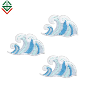 Dễ Thương Phim Hoạt Hình Đại Dương Chủ Đề Sắt Trên Thêu Nàng Tiên Cá Đuôi Seashell Conch T Áo Sơ Mi Vá Thêu - Product Image 2