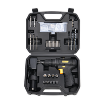 Perceuse électrique au lithium Deli, ensemble d'outils multifonctionnels pour la réparation manuelle quotidienne à domicile, DL1021L