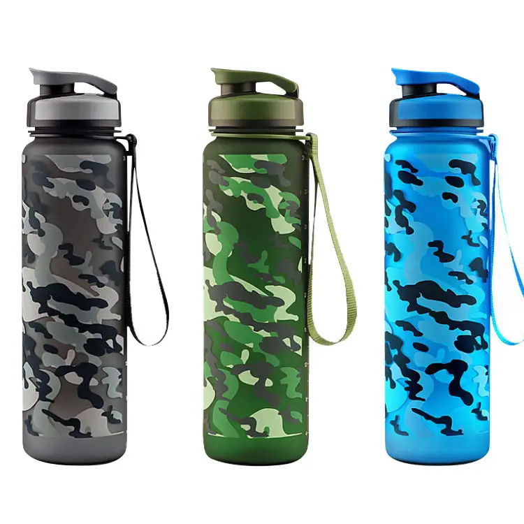 Good supplier offer sustainable eco friendly product of 650ml Tritan plastic water bottle protein shaker bottle with filter